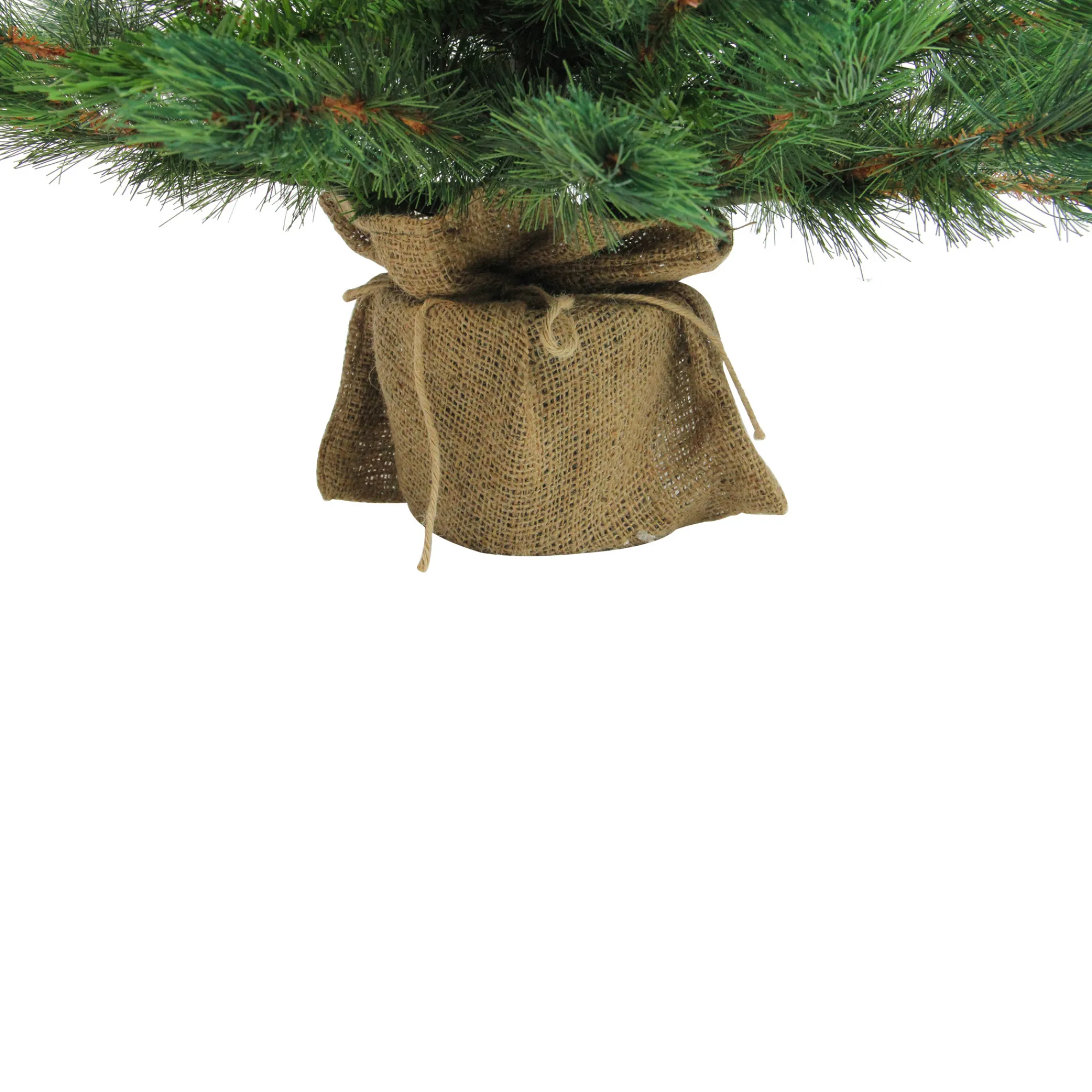 Northlight Unlit-3' Potted New Carolina Spruce Medium Artificial Christmas Tree - Unlit