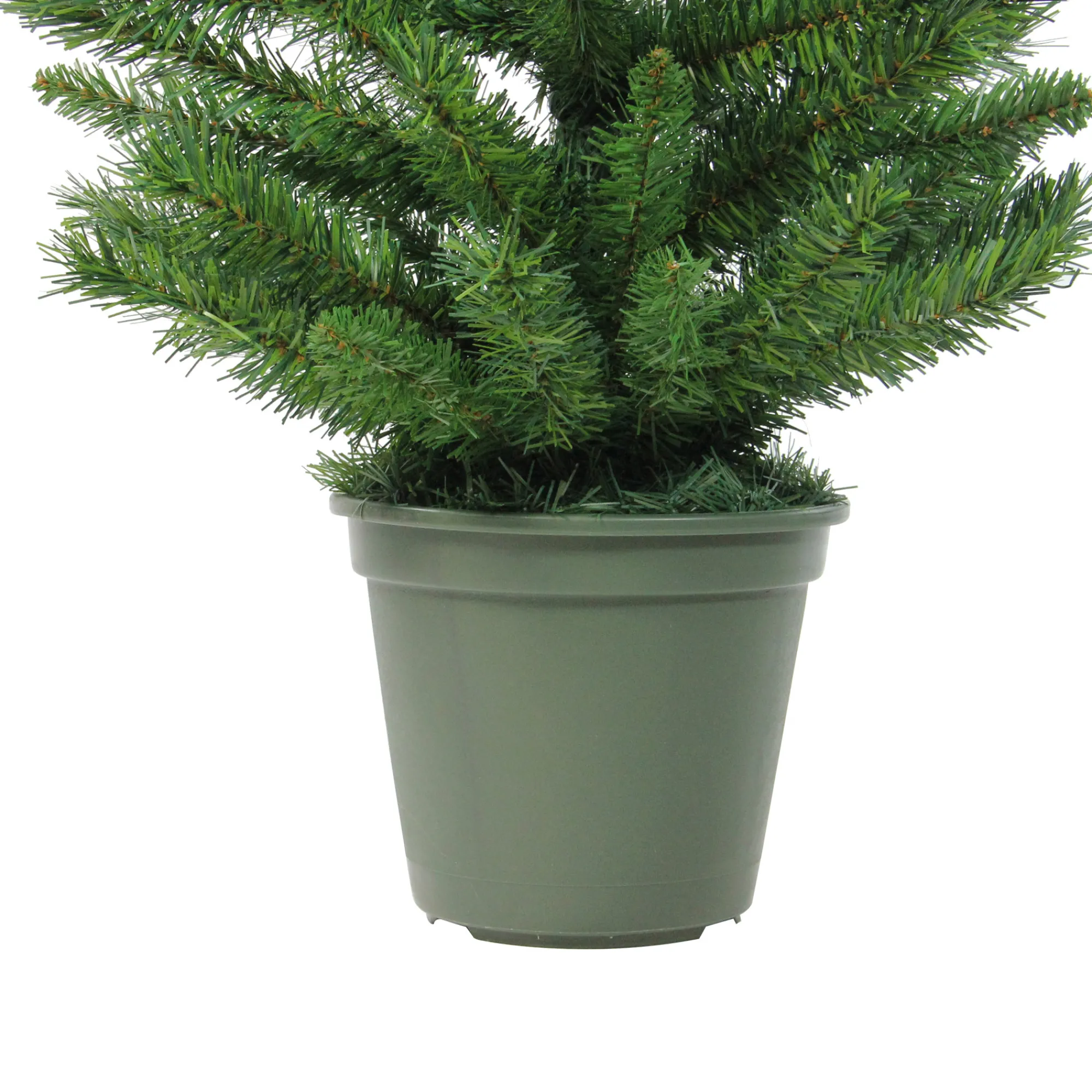 Northlight Unlit-4' Potted Norway Spruce Medium Artificial Christmas Tree - Unlit