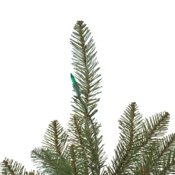 Contemporary Home Living Pre-Lit-7.5' Pre-Lit Full Dunhill Fir Artificial Christmas Tree - Multicolor Lights