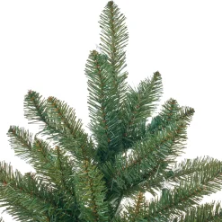 Contemporary Home Living Pre-Lit-7.5' Pre-Lit Full Norway Spruce Artificial Christmas Tree - Clear Lights