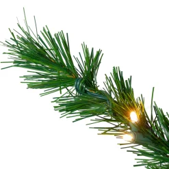 Northlight Upside Down-7' Pre-Lit Green Sugar Pine Upside Down Artificial Christmas Tree - Clear Lights