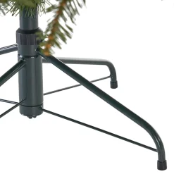 Contemporary Home Living Pre-Lit-9' Pre-Lit Medium Dunhill Fir Artificial Christmas Tree - Clear Lights