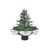 Northlight Snowing-2.5' Pre-Lit Musical Snowing Artificial Christmas Tree - White Led Lights