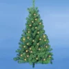Kurt Adler Wall Trees-3' Pre-Lit Norway Pine Christmas Wall Tree - Clear Lights