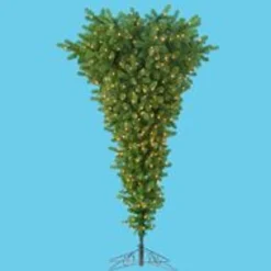 KSA Upside Down-5' Pre-Lit Upside Down Decorative Christmas Tree - Clear Lights