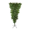 Northlight Upside Down-6.5' Pre-Lit Upside Down Spruce Artificial Christmas Tree - Warm White Led Lights