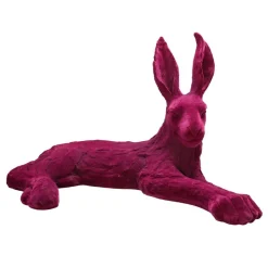 A&B Home Real Tree Stands-19.25" Purple Lory Wild Hare Accent Decor