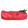 Northlight Tree Storage-53" Red And Green Storage Bag For 7.5' Artificial Christmas Trees
