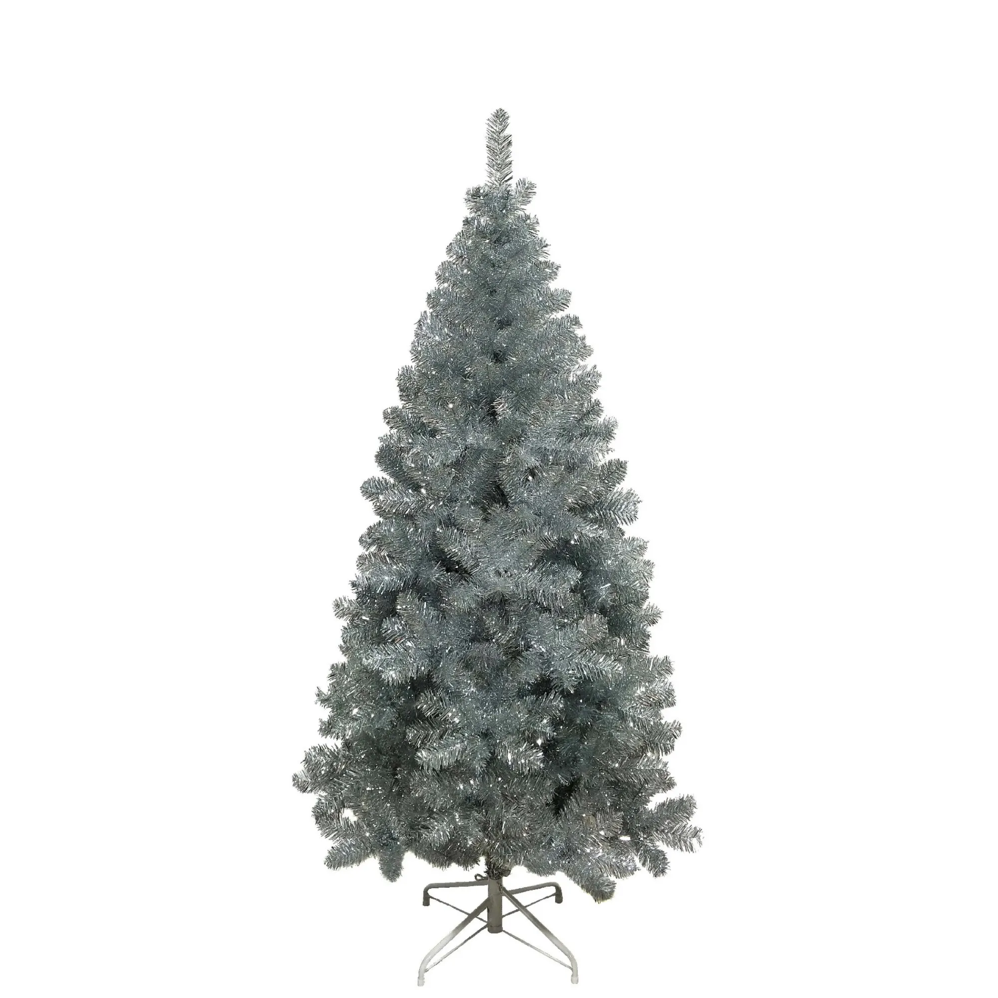 KSA Unlit-6' Silver Point Pine Artificial Christmas Tree, Unlit