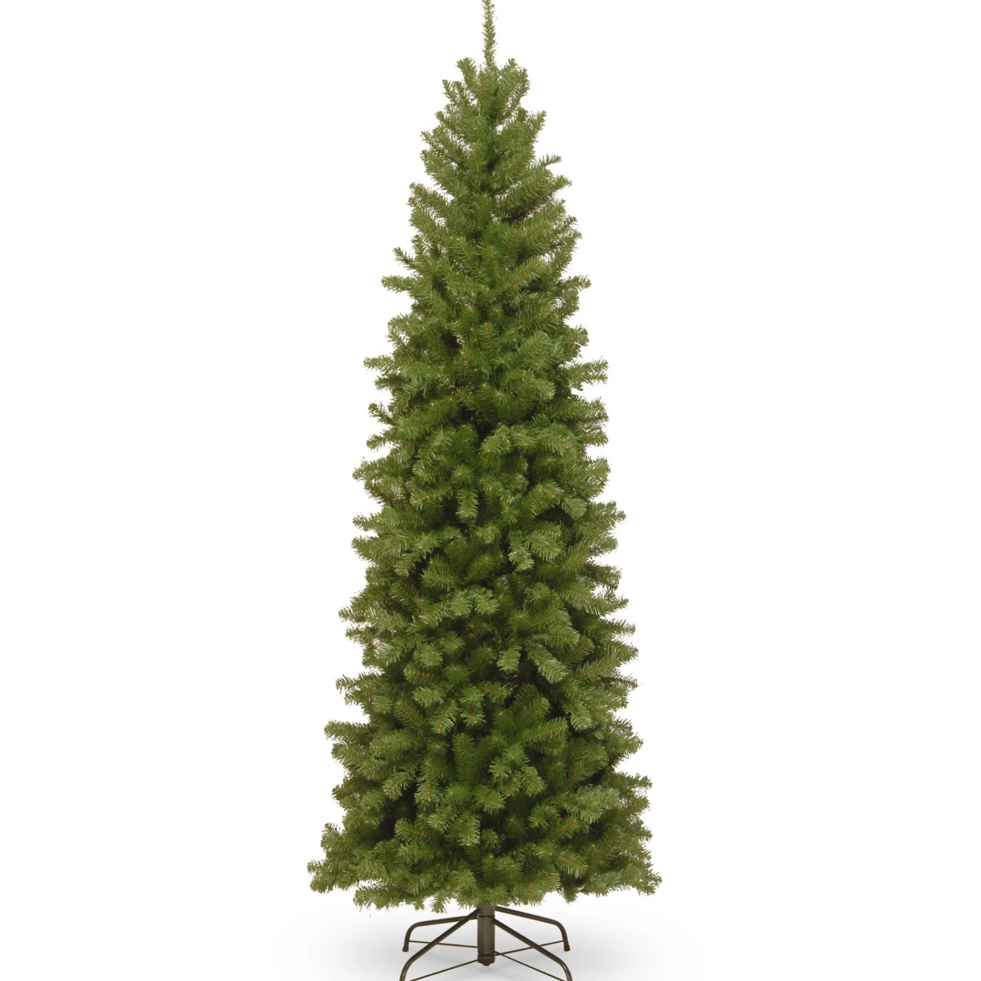 Christmas Central Unlit-7' Slim North Valley Spruce Artificial Christmas Tree, Unlit