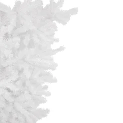 Northlight Upside Down-5.5' Upside Down White Spruce Artificial Christmas Tree, Unlit