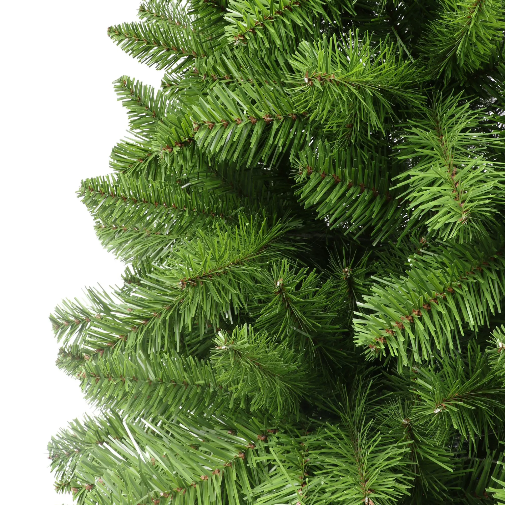 CC Christmas Decor Unlit-7.5' Virginia Pine Artificial Christmas Tree, Unlit