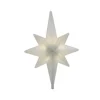 Brite Star Stars-14.5" Warm White Winter Frost Led Bethlehem Star Christmas Tree Topper - Clear Lights