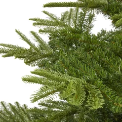 Nearly Natural Unlit-7.5' Washington Spruce Artificial Christmas Tree, Unlit