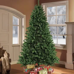 CC Christmas Decor Unlit-7.5' X 54" Full Northern Fir Artificial Christmas Tree – Unlit