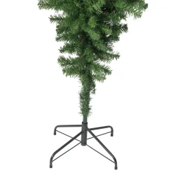 Northlight Upside Down-5.5' X 36" Green Upside Down Spruce Medium Artificial Christmas Tree - Unlit