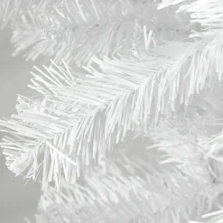 Northlight Upside Down-5.5' X 38" White Upside Down Spruce Medium Artificial Christmas Tree - Unlit