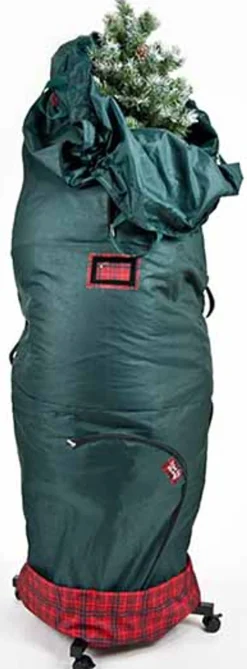 Tree Keeper Tree Storage-Adjustable Rolling Christmas Tree Storage Bag With Stand - Holds 6-9 Foot Trees