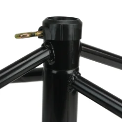 Northlight Artificial Tree Stands-Black Rolling Christmas Tree Stand For 9'-12' Artificial Trees