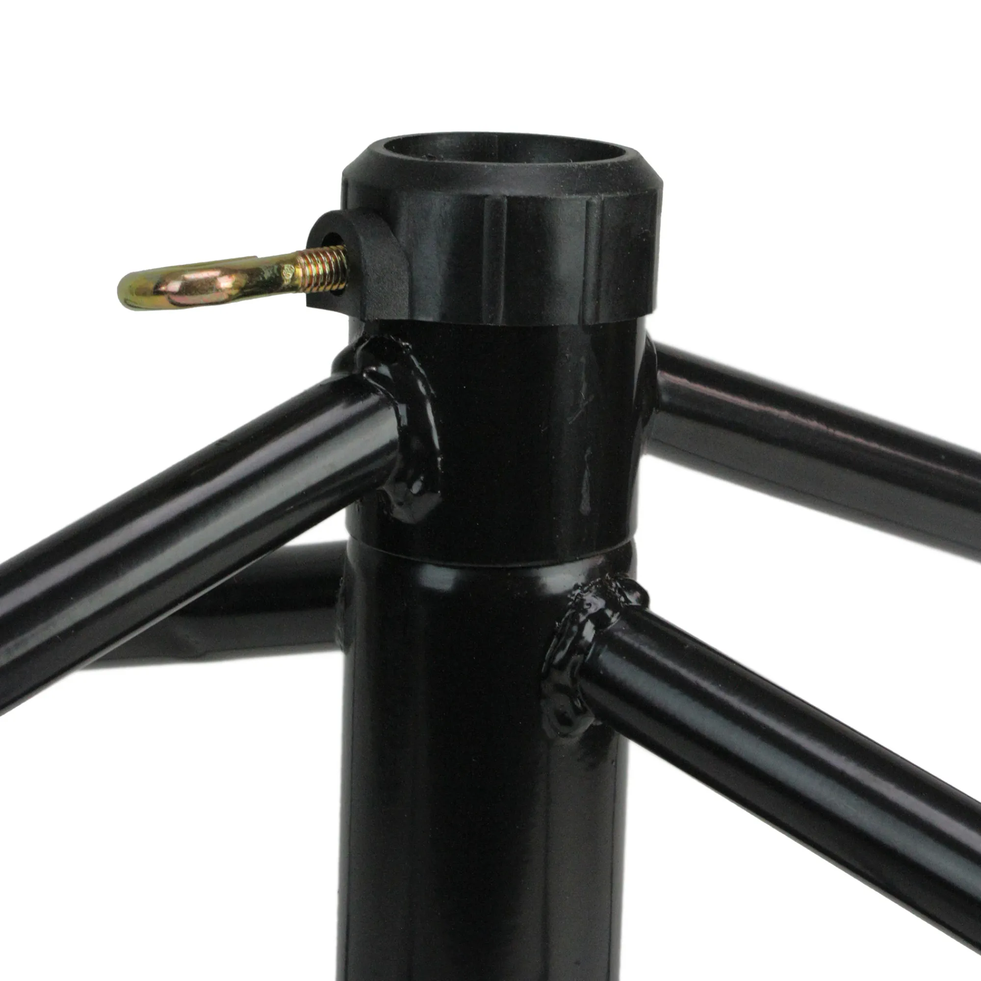 Northlight Artificial Tree Stands-Black Rolling Christmas Tree Stand For 9'-12' Artificial Trees