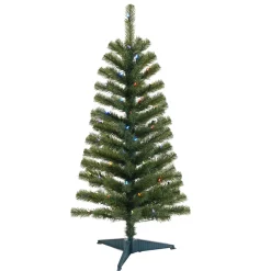 Celebrations Home Unlit-Celebrations 4 Ft. Full Led 70 Lights Color Changing Christmas Tree - Case Of: 1;