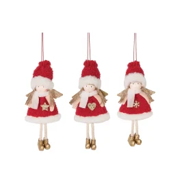 Gallerie II Angels-Christmas Angel Decor Decoration Ornaments, Set Of 3