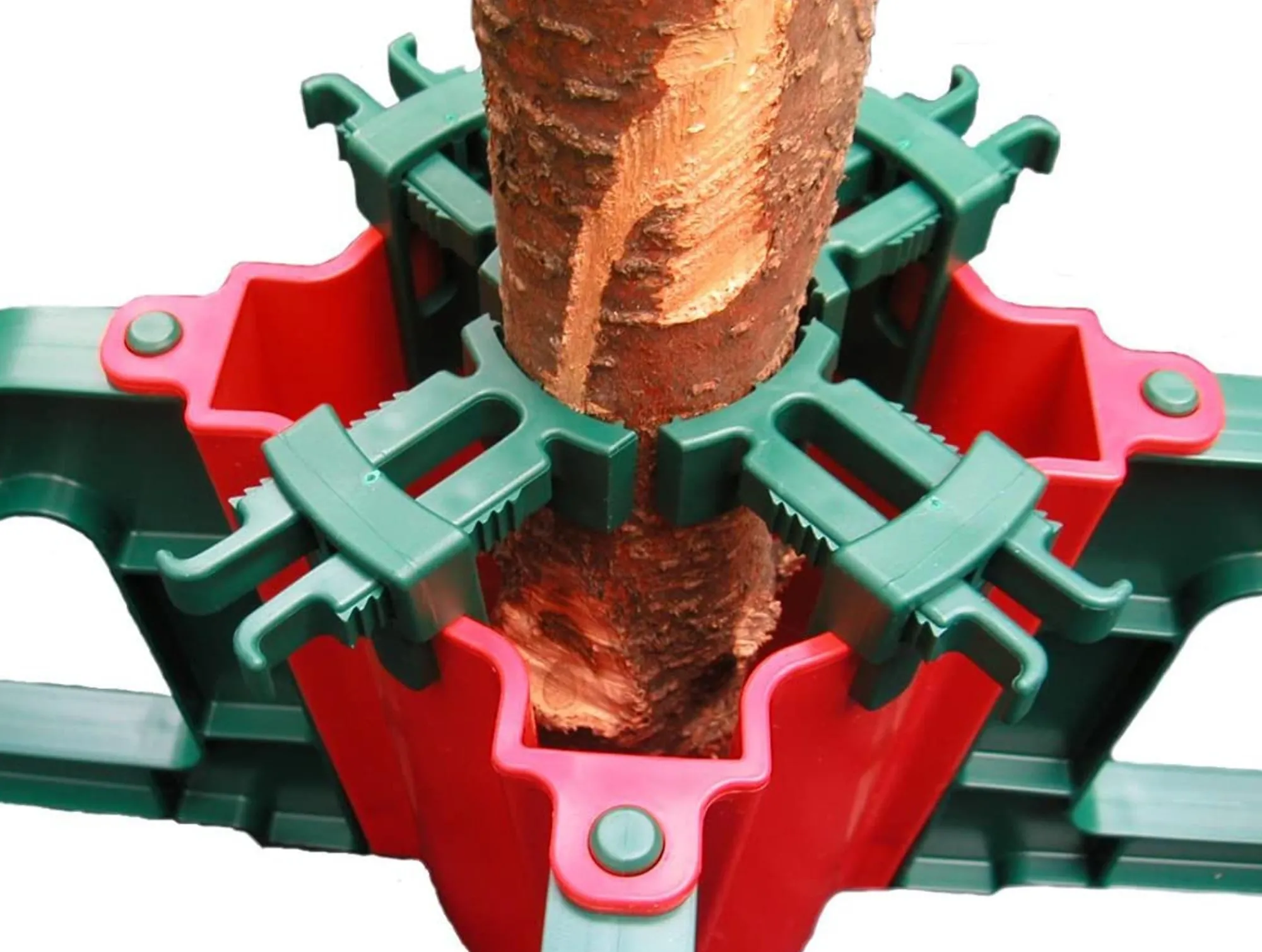 Northlight Real Tree Stands-Christmas Tree Stand With Clamping System - For Real Live Trees Up To 10'