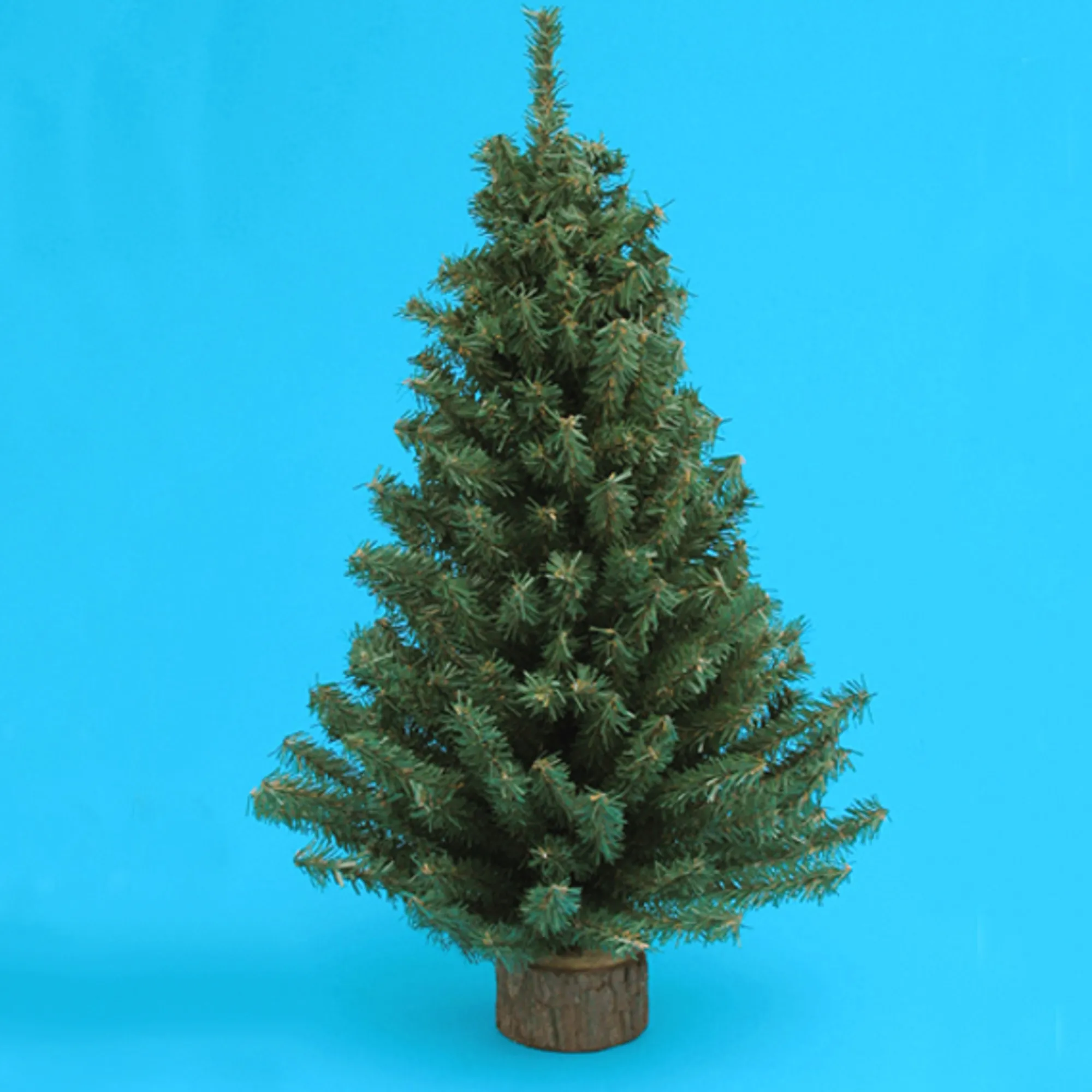 Kurt Adler Unlit-Club Pack Of 24 Miniature Pine Christmas Trees 24" - Unlit