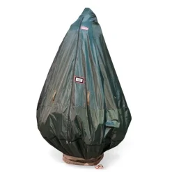 Northlight Tree Storage-Decorated Christmas Tree Storage Bag With Rolling Stand-Holds 6-9 Ft Trees