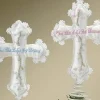 Roman Stars-God Bless Baby's First Christmas Cross Tree Topper For Baby Girl #25963