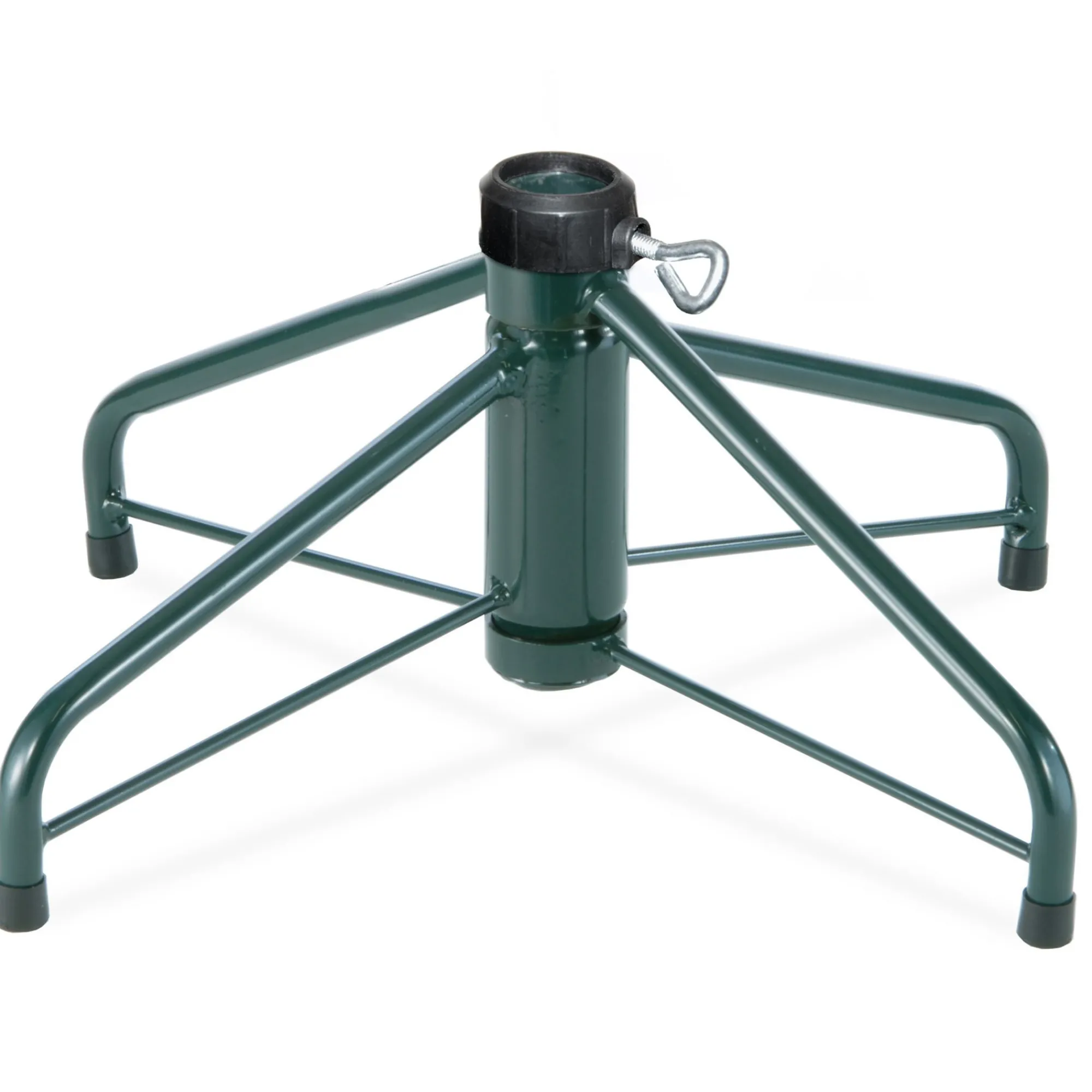 National Tree Artificial Tree Stands-Green And Black Metal Folding Tree Stand For 4'-6' Artificial Trees
