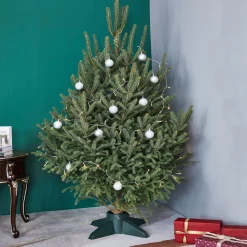 Northlight Real Tree Stands-Green Live Christmas Tree Stand - For Trees Up To 9 Foot Tall
