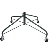 Northlight Artificial Tree Stands-Green Metal Rolling Christmas Tree Stand For 9' - 12' Artificial Trees