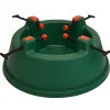 Northlight Real Tree Stands-Green Wide Mouth Simple Set Live Christmas Tree Stand -Hold Trees Up To 8Ft