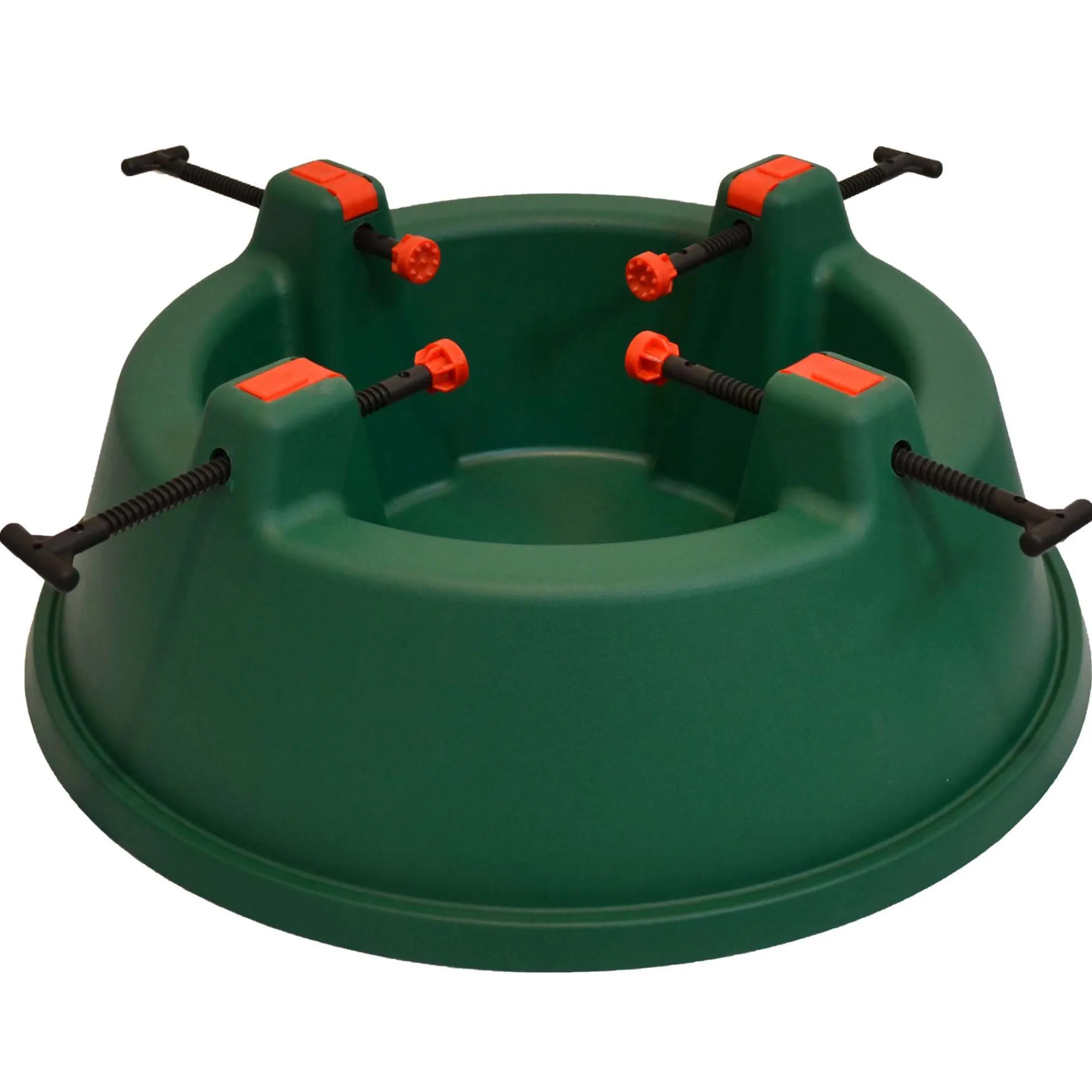 Northlight Real Tree Stands-Green Wide Mouth Simple Set Live Christmas Tree Stand -Hold Trees Up To 8Ft