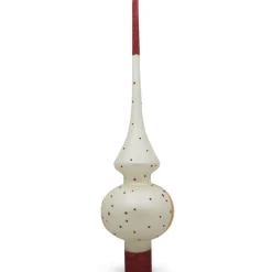 BESTPYSANKY Angels-Nativity Scene For Kids On White Glass Christmas Tree Topper 11 Inches - Bbb-301