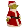 Kurt Adler Finials-Star Wars Yoda Wearing A Santa Claus Suit Christmas Tree Topper Decoration
