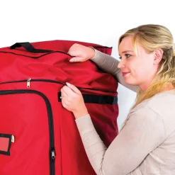 Northlight Tree Storage-Xxl Upright Expandable Christmas Tree Storage Duffel 9Ft - 12Ft